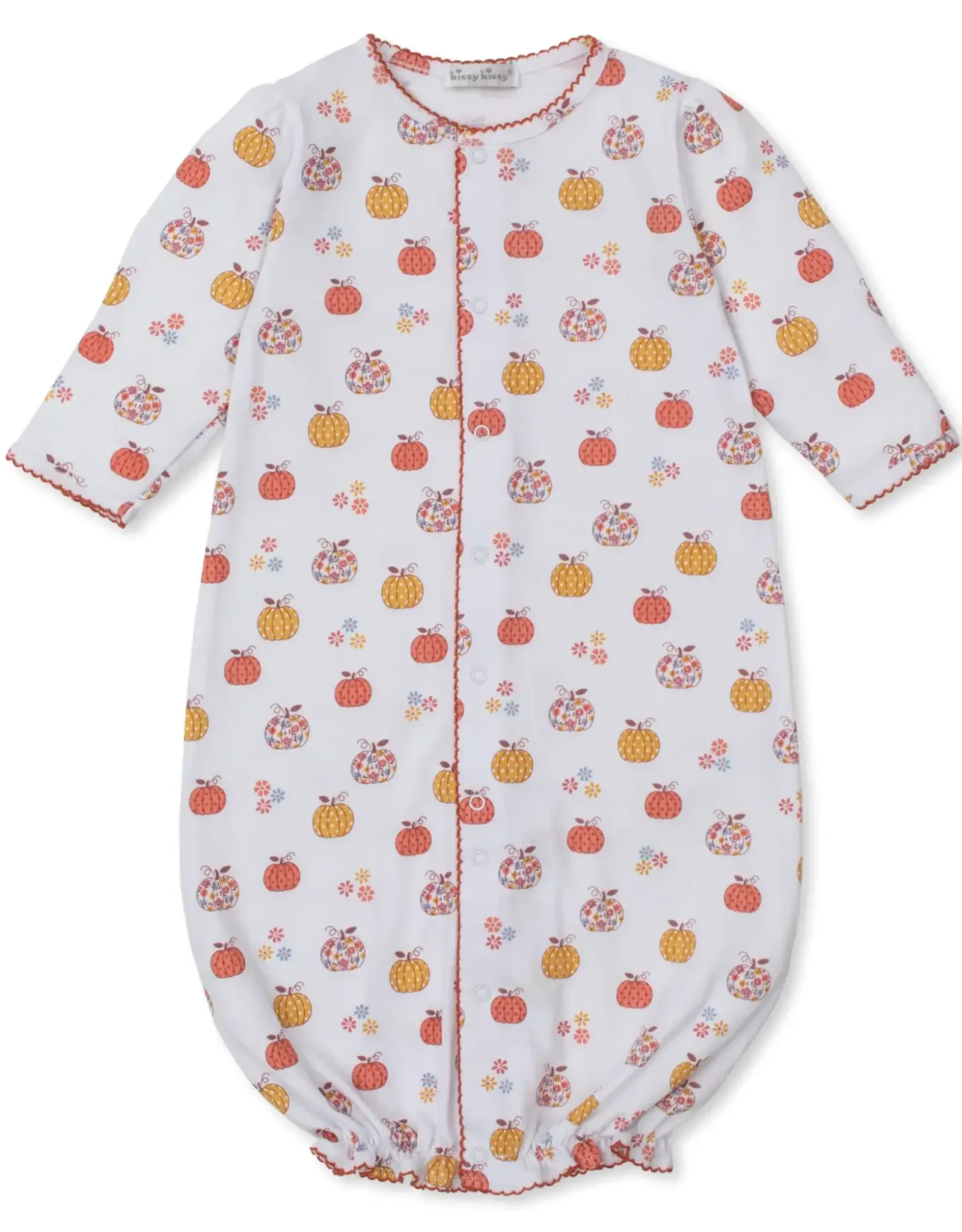 Kissy Kissy Patchwork Pumpkin Flora Convertible Gown