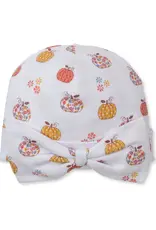 Kissy Kissy Patchwork Pumpkin Flora Hat with Bow