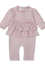 Kissy Kissy Patchwork Pumpkin Flora Playsuit