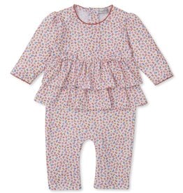 Kissy Kissy Patchwork Pumpkin Flora Playsuit