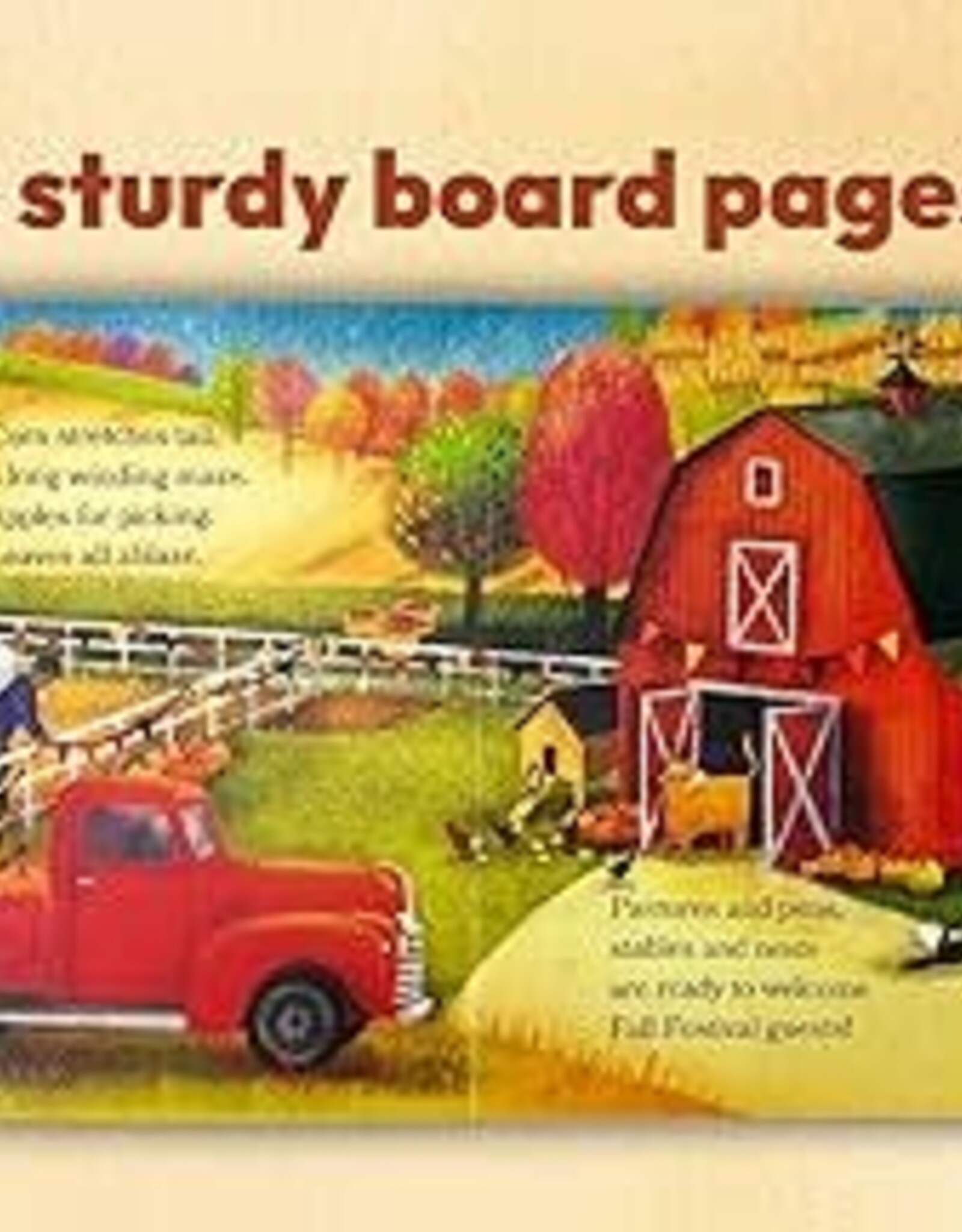 Barn in Fall Board Book
