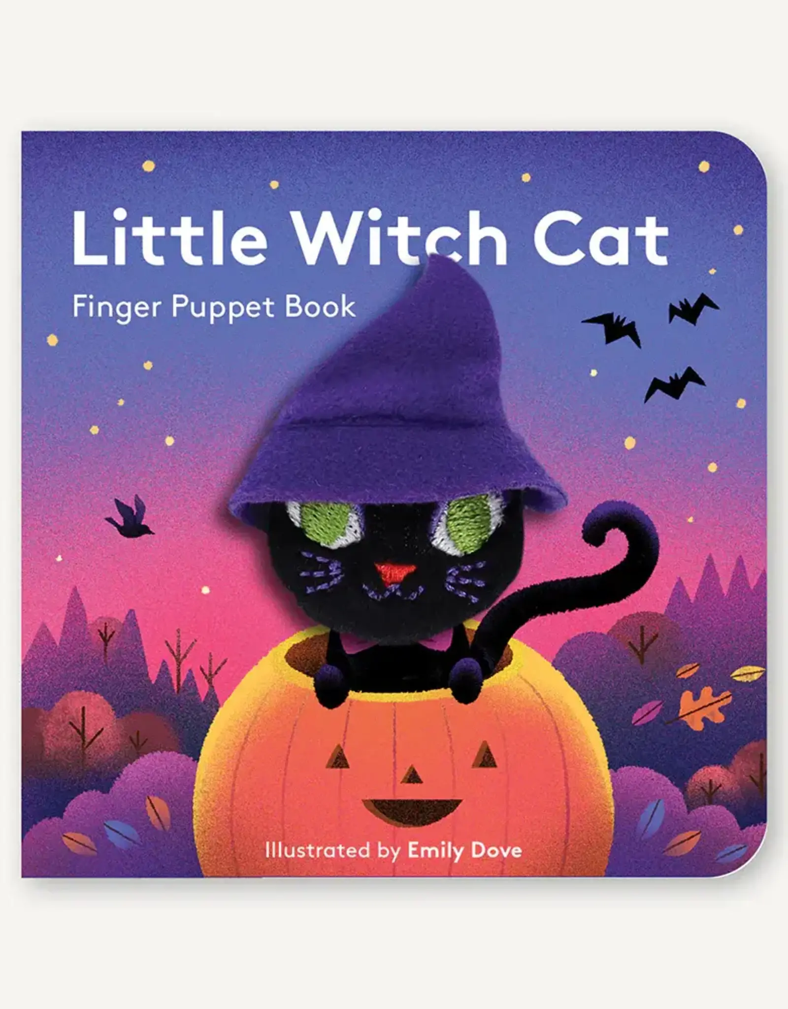 Little Witch Cat: Finger Puppet Book