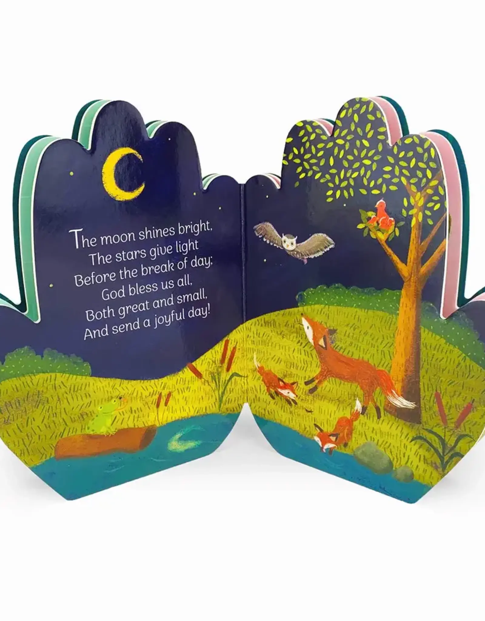 Bedtime Prayers Hand-Shaped Board Book