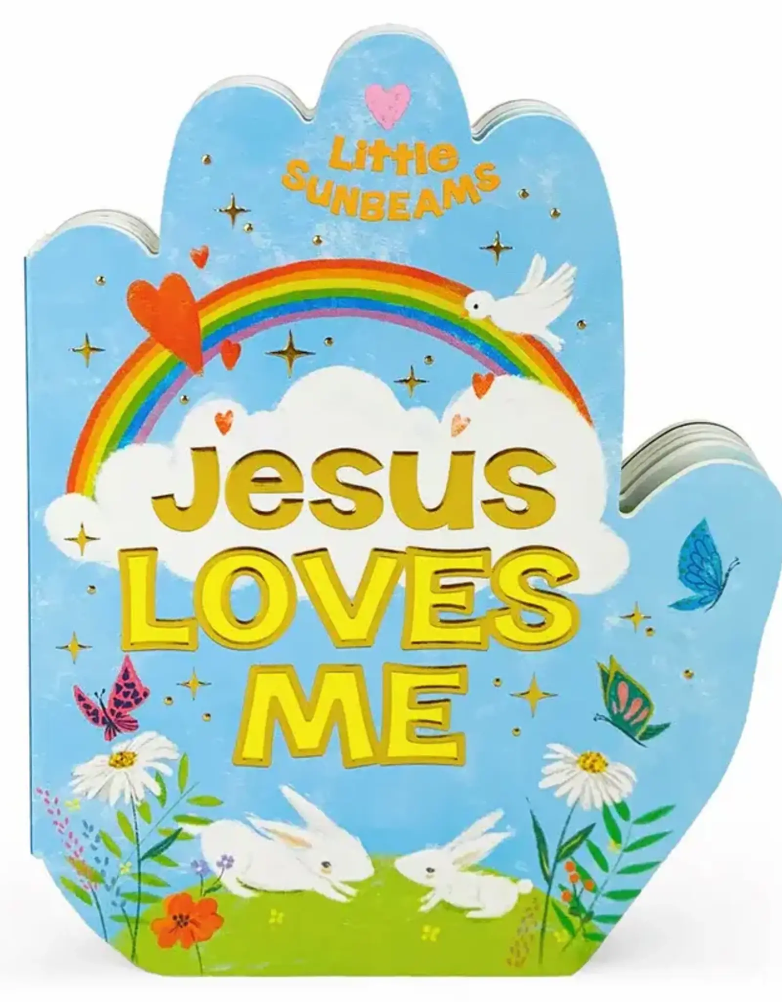 Jesus Loves Me Hand-Shaped Board Book