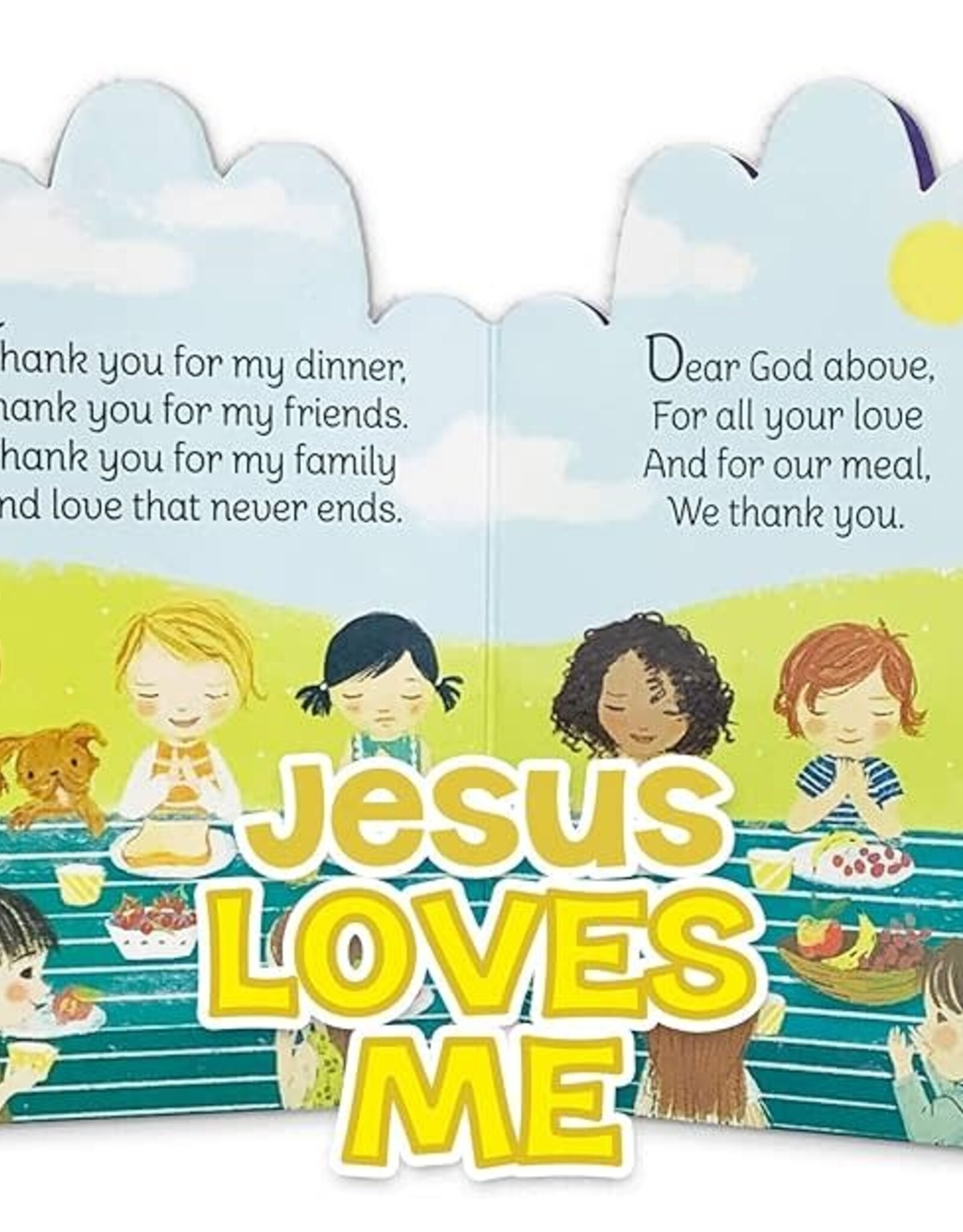 Jesus Loves Me Hand-Shaped Board Book