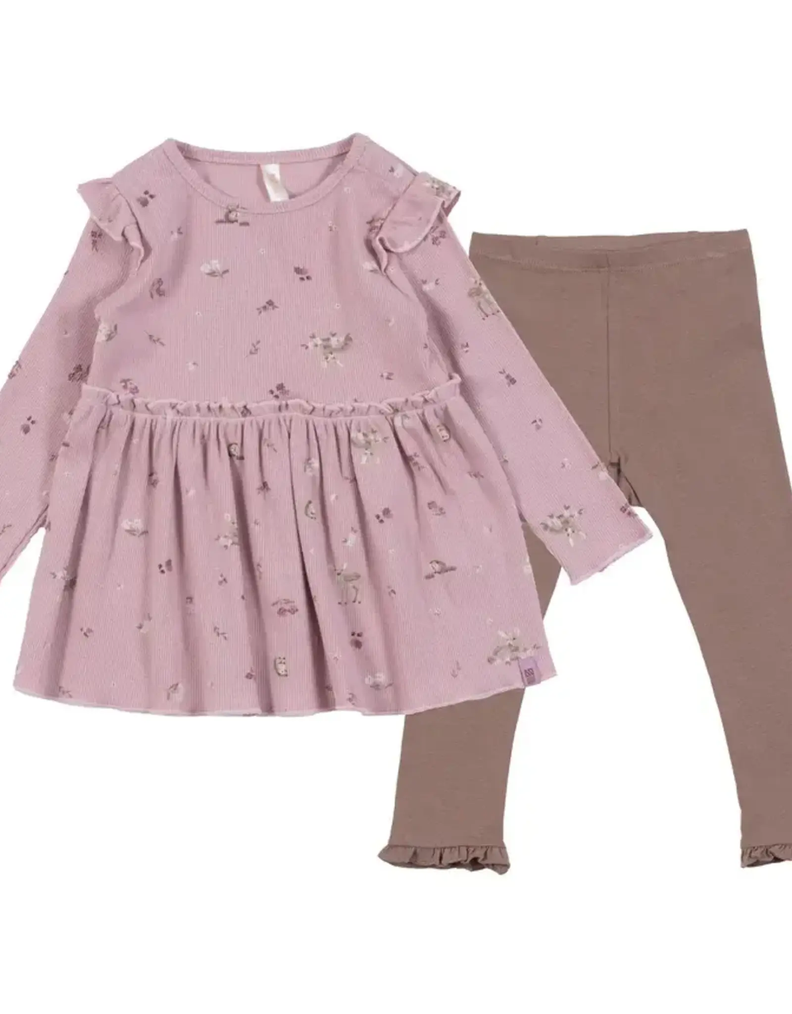 Noruk Miracle Rib Tunic Set
