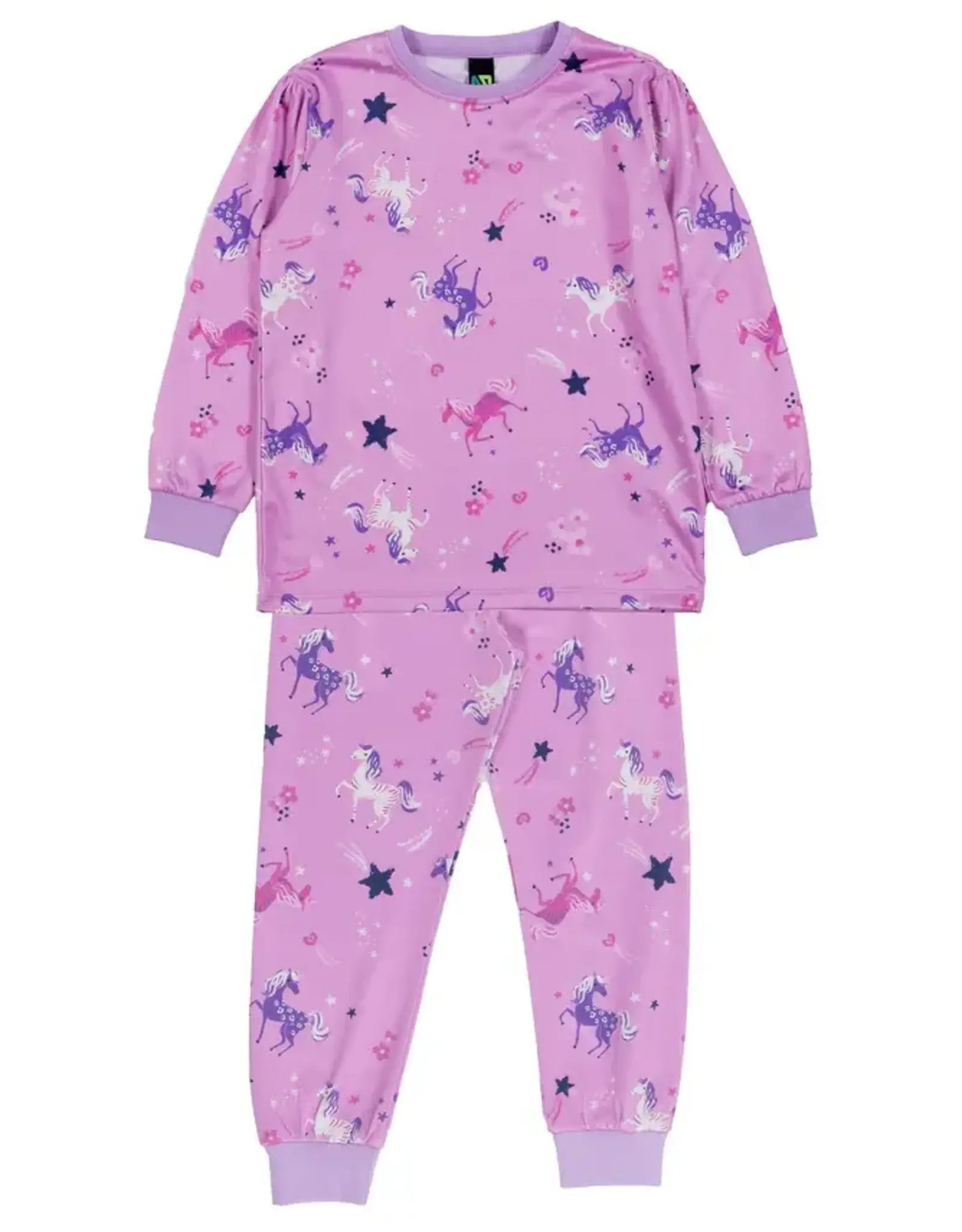 Noruk Lilac Unicorn Pajamas