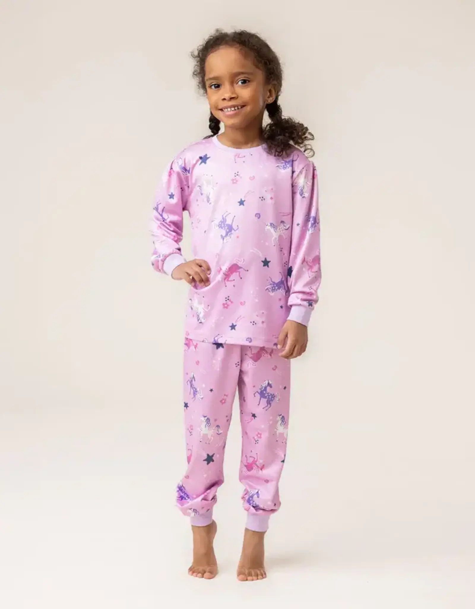 Noruk Lilac Unicorn Pajamas