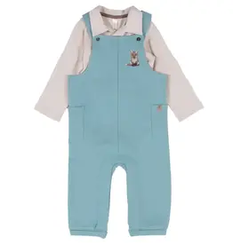 Noruk Teddy Bear & Fox Overall Set
