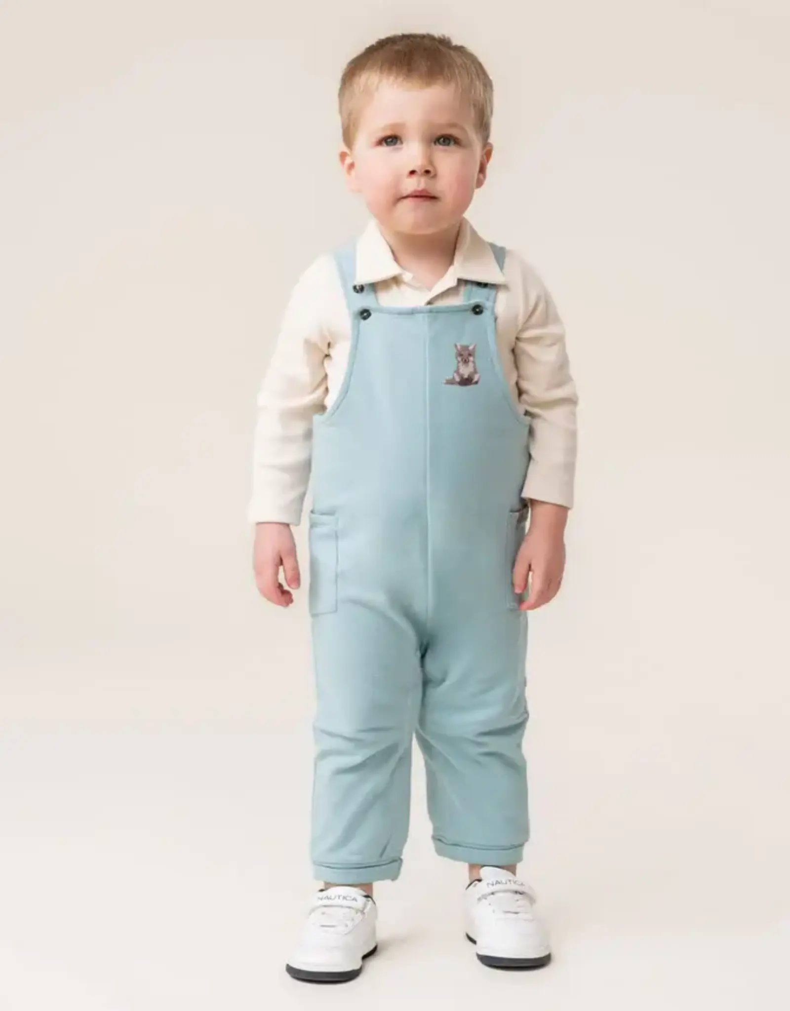 Noruk Teddy Bear & Fox Overall Set