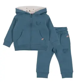 Noruk Teddy Bear 2pc Zip Hoodie Set