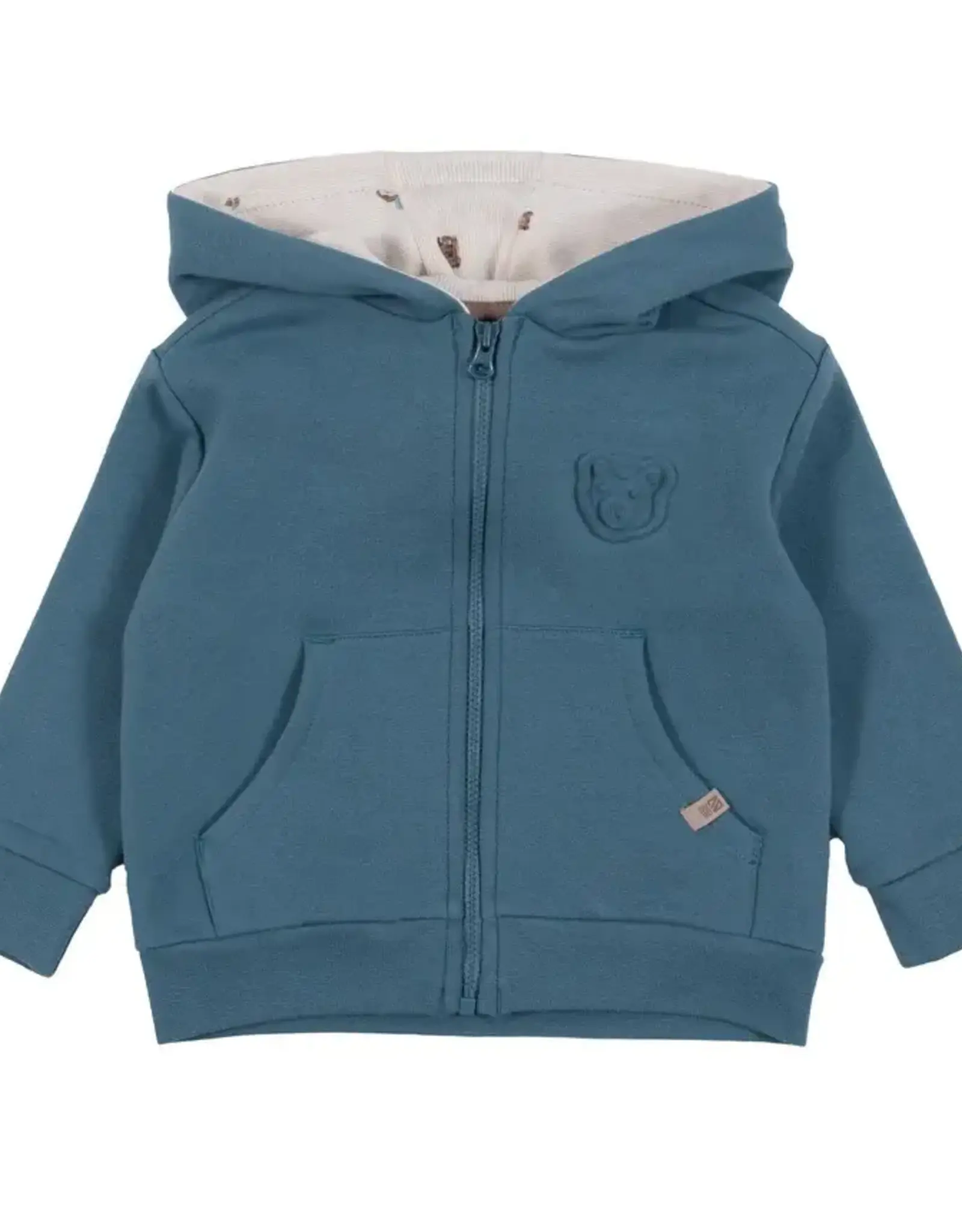 Noruk Teddy Bear 2pc Zip Hoodie Set
