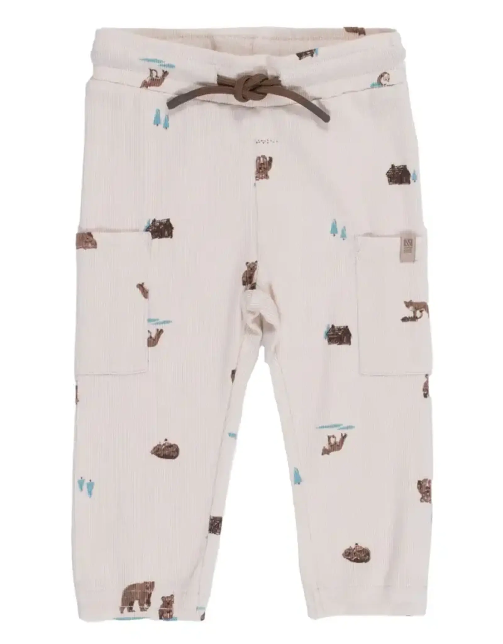 Noruk Teddy Bear & Fox Henley 2pc Set
