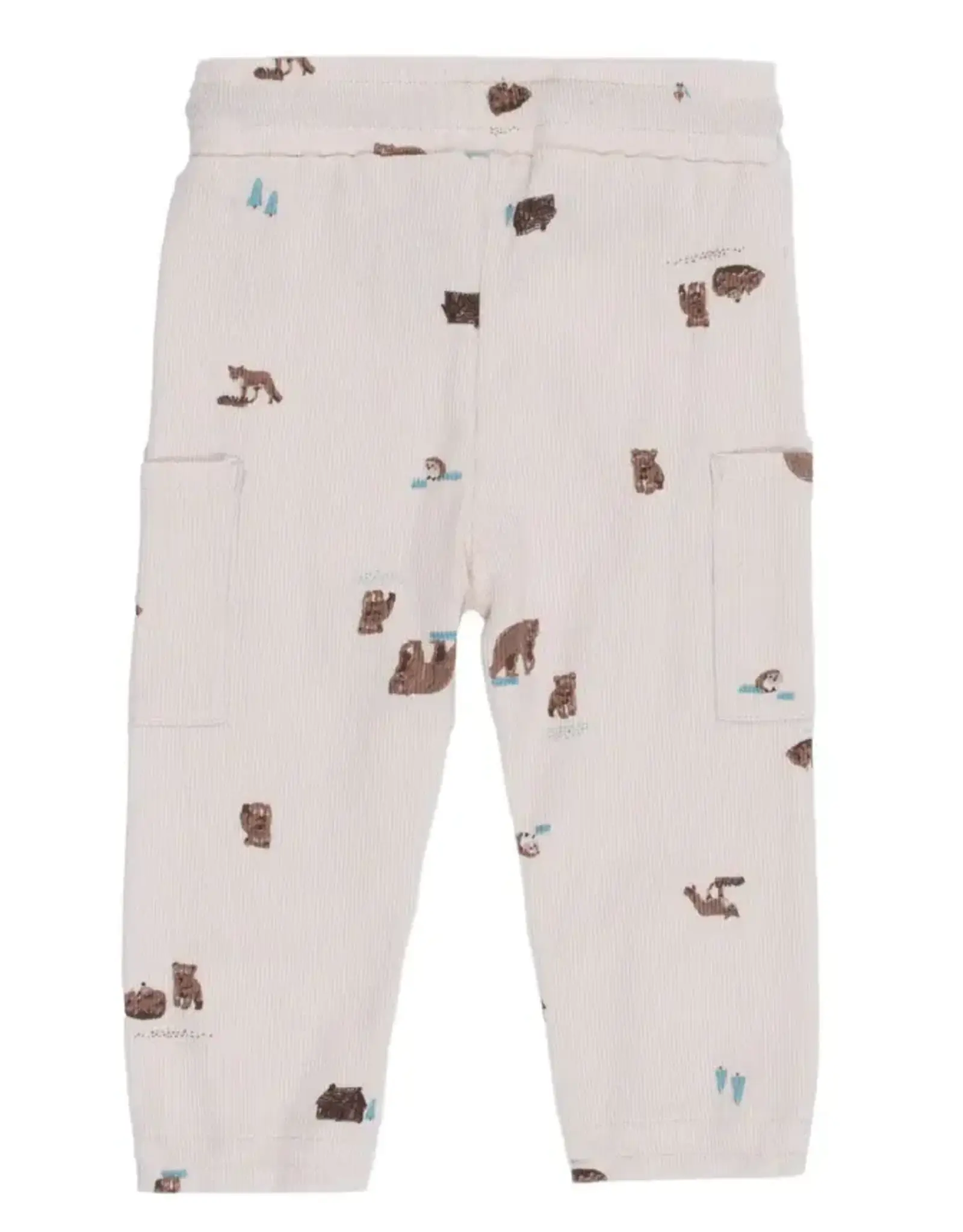 Noruk Teddy Bear & Fox Henley 2pc Set