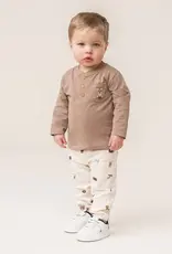 Noruk Teddy Bear & Fox Henley 2pc Set