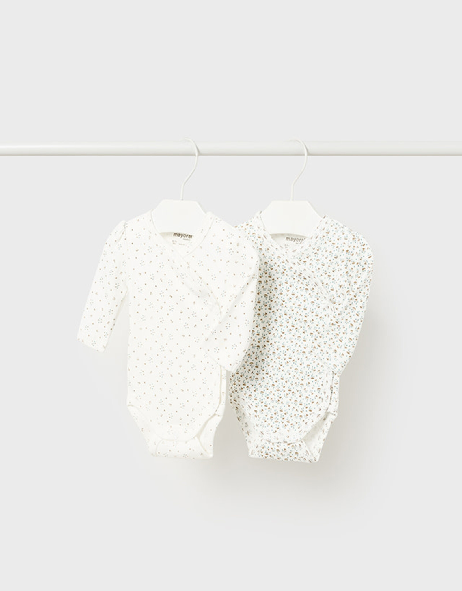 Mayoral Natural Floral Bodysuit Set (2 pcs)