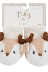 Baby Ganz Collection Baby Reindeer Slippers (0-12 months)
