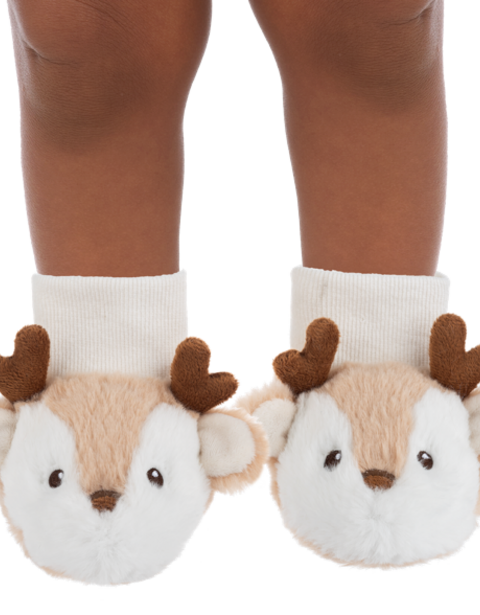 Baby Ganz Collection Baby Reindeer Slippers (0-12 months)