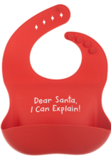 Baby Ganz Collection Holiday Silicone Bib
