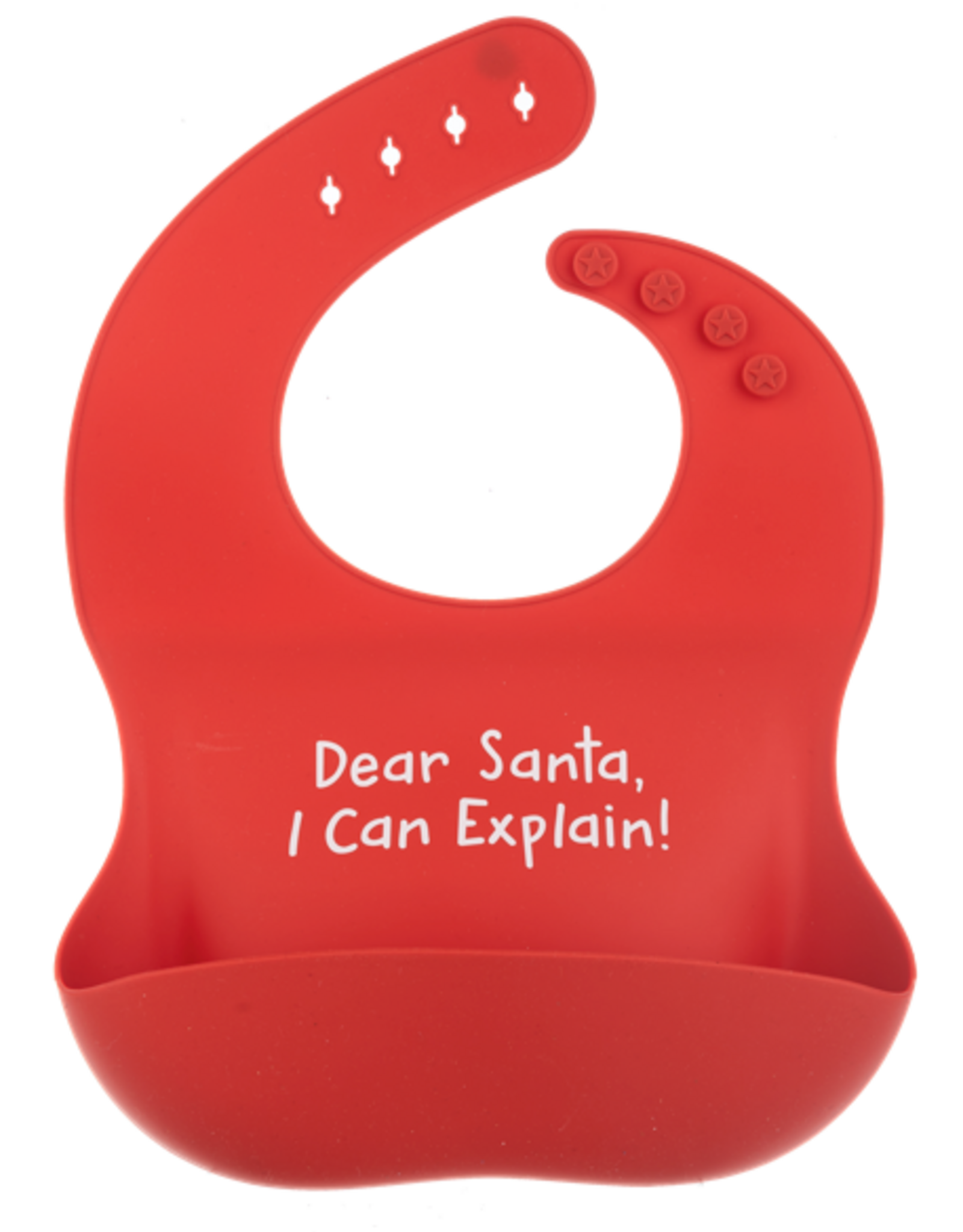 Baby Ganz Collection Holiday Silicone Bib