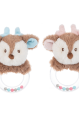 Baby Ganz Collection 5” Reindeer Ring Rattle
