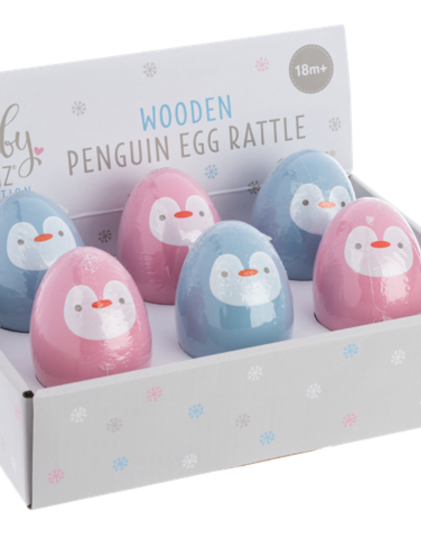 Baby Ganz Collection Penguin Egg Rattle