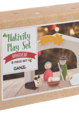 Baby Ganz Collection Wood Nativity Play Set