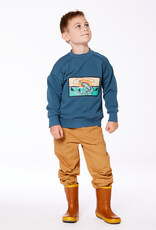 Deux Par Deux Going Fishing Terry Sweatshirt