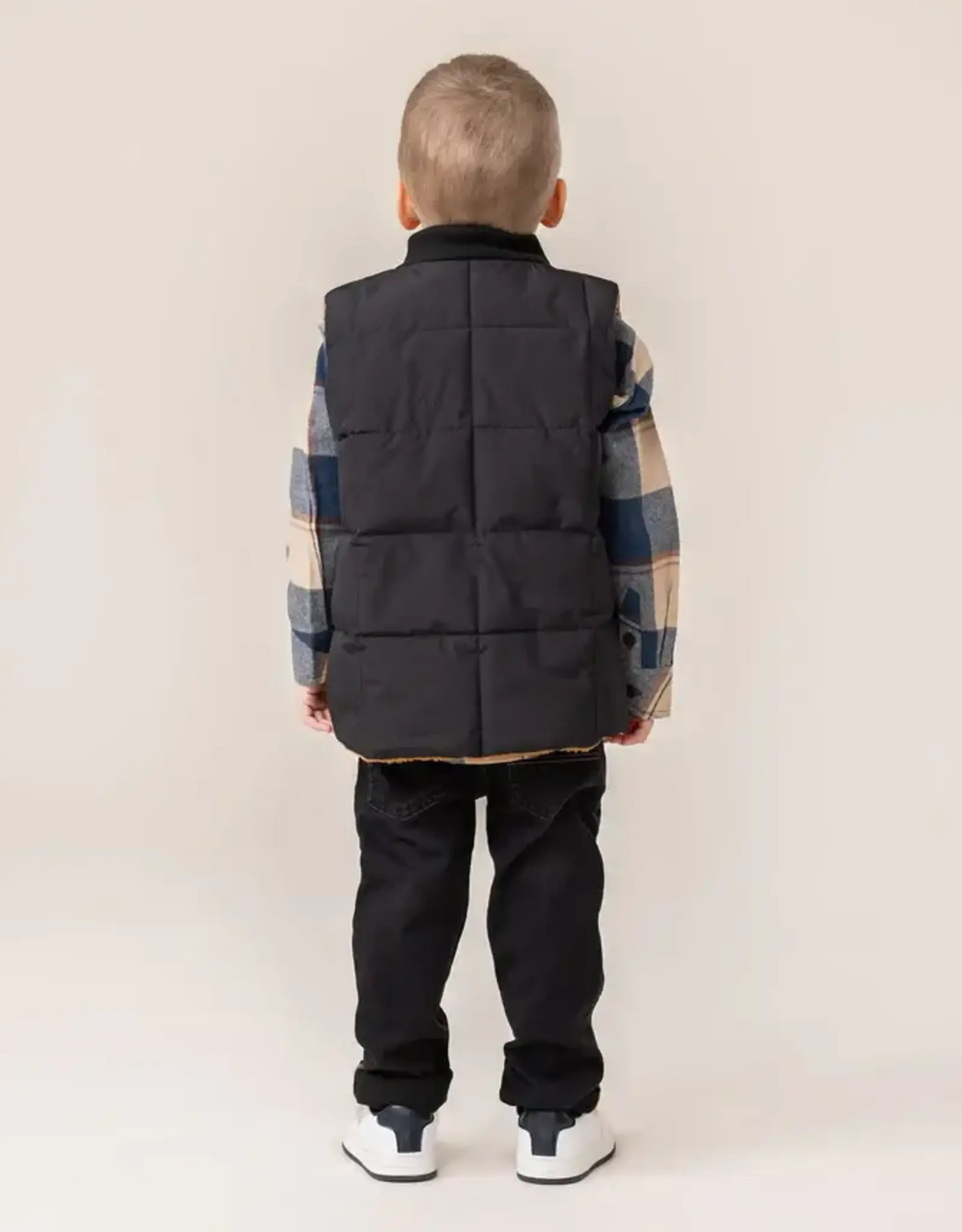 Noruk Glacier Quilted Reversible Vest