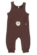 Noruk Teddy Bear Front Pocket Overall Set