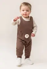 Noruk Teddy Bear Front Pocket Overall Set