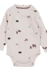 Noruk Teddy Bear Bodysuit With Reversible Bandana