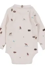 Noruk Teddy Bear Bodysuit With Reversible Bandana