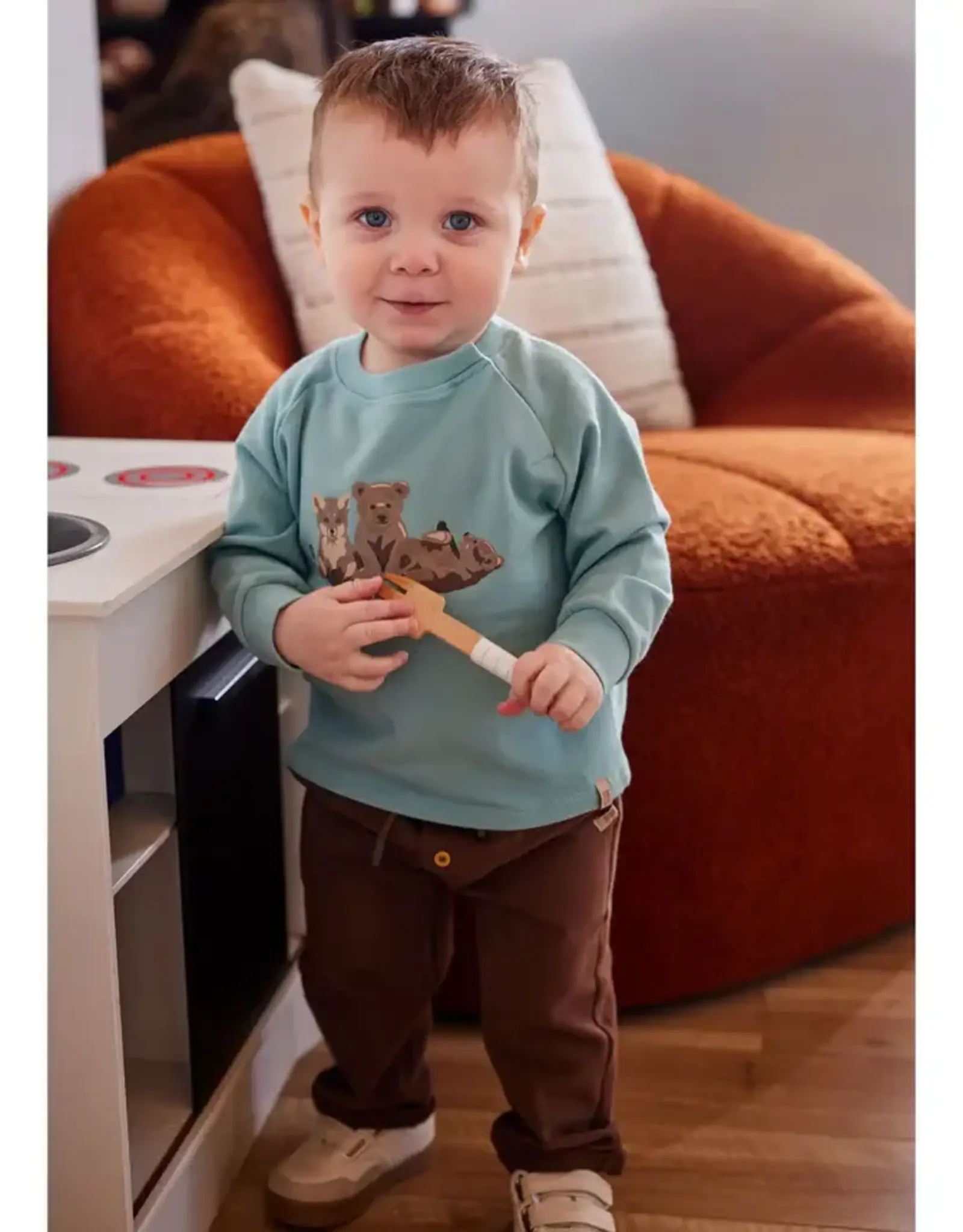 Noruk Teddy Bear 2pc Sweatshirt Set