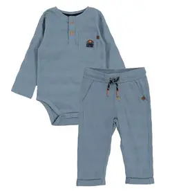 Noruk Autumn 2pc Bodysuit Light Blue Set