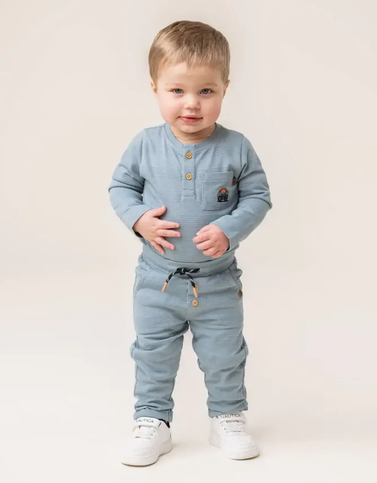 Noruk Autumn 2pc Bodysuit Light Blue Set