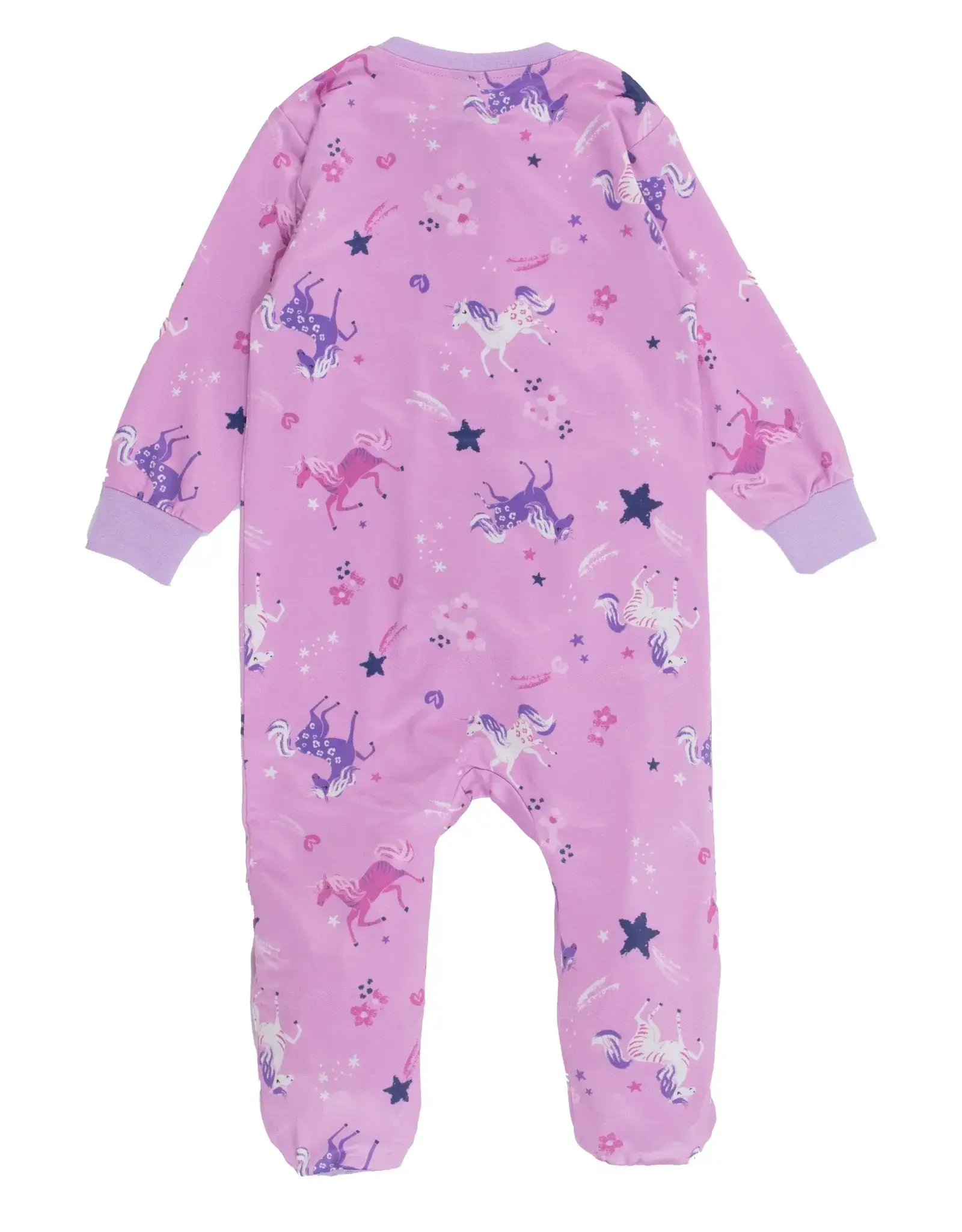 Noruk Lilac Unicorn One-Piece Pajama