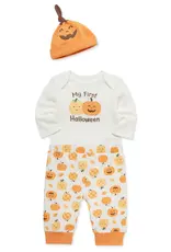 Little Me Pumpkin Bodysuit & Pant