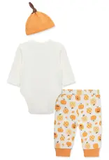 Little Me Pumpkin Bodysuit & Pant
