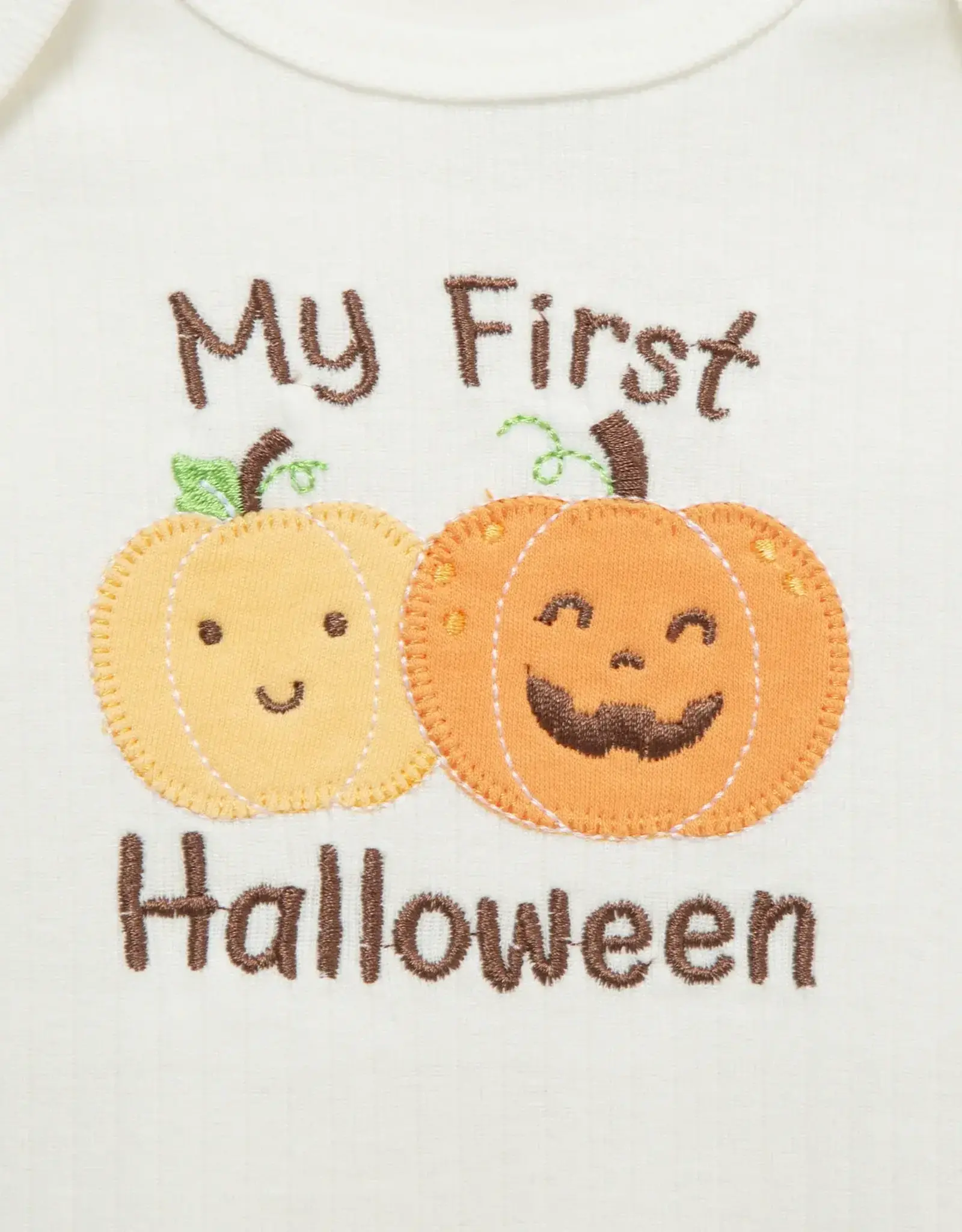 Little Me Pumpkin Bodysuit & Pant