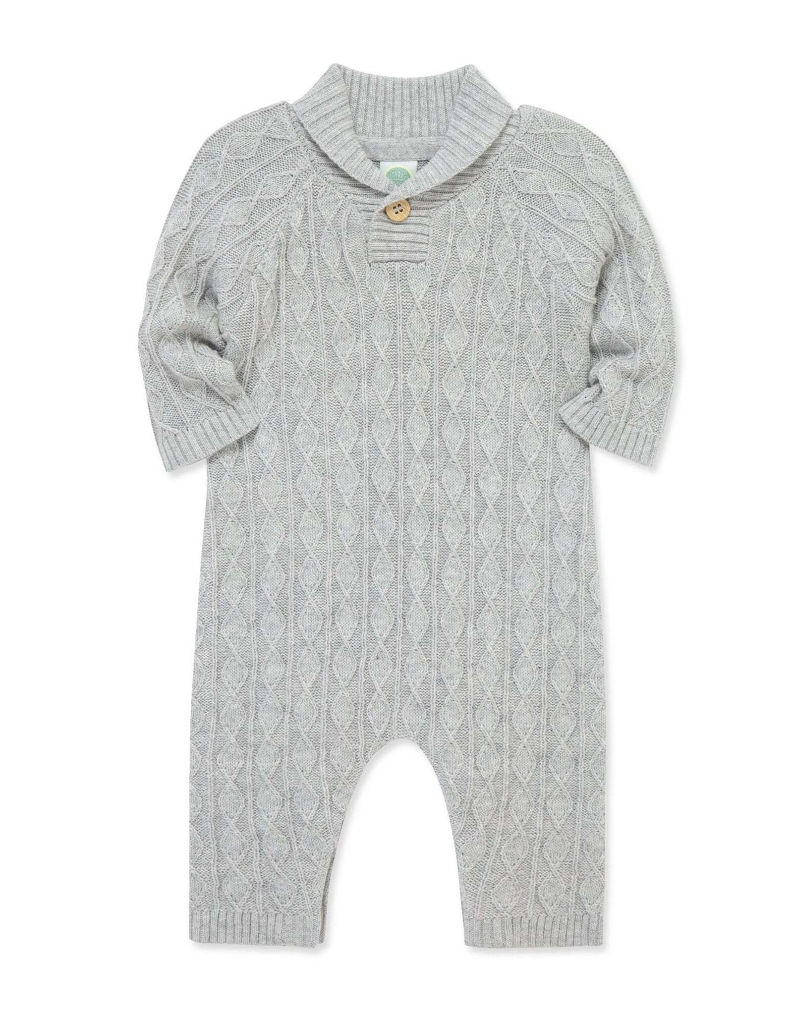 Little Me Diamond Stitched Sweater Classic