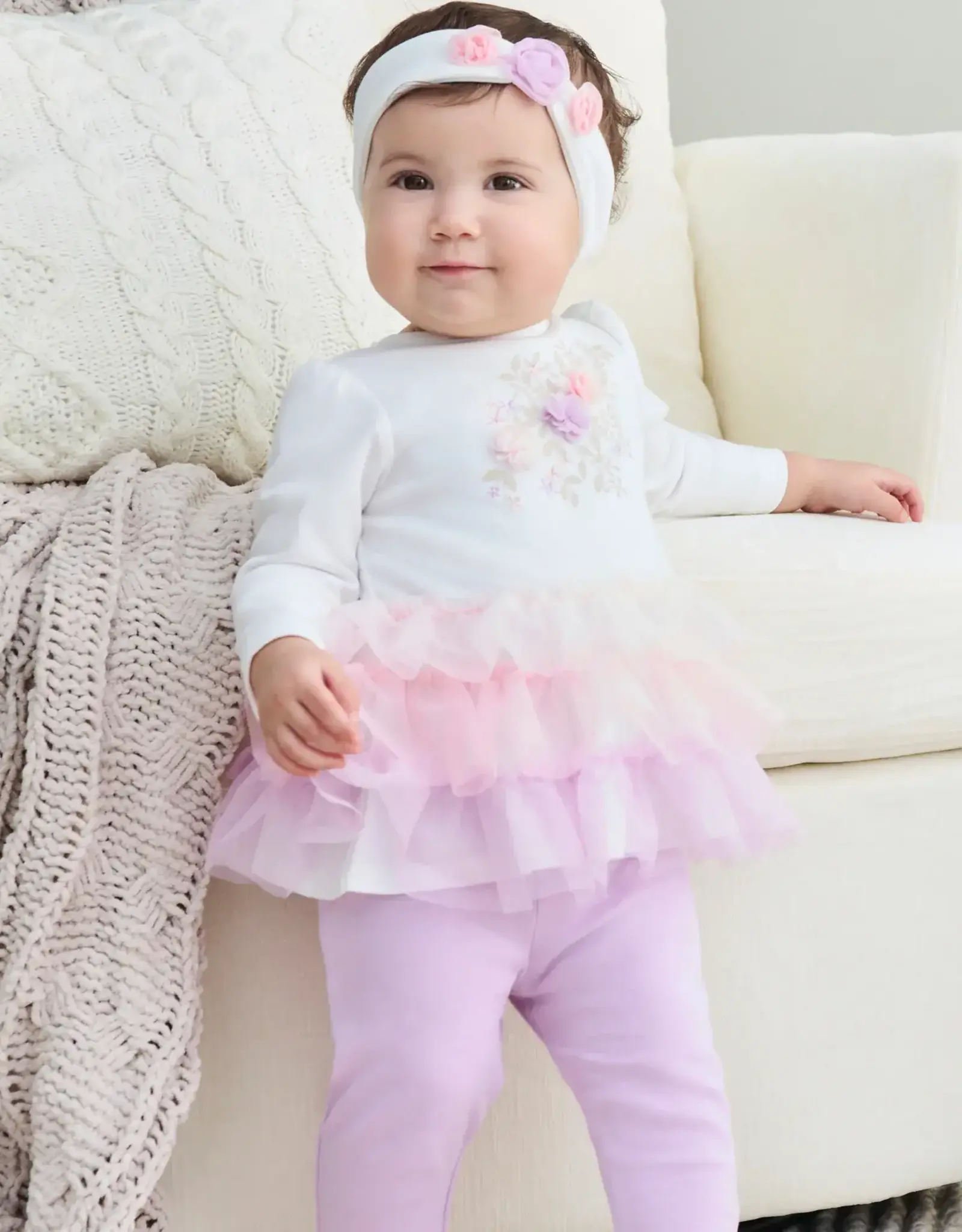 Little Me Tutu with Legging 3pc Set