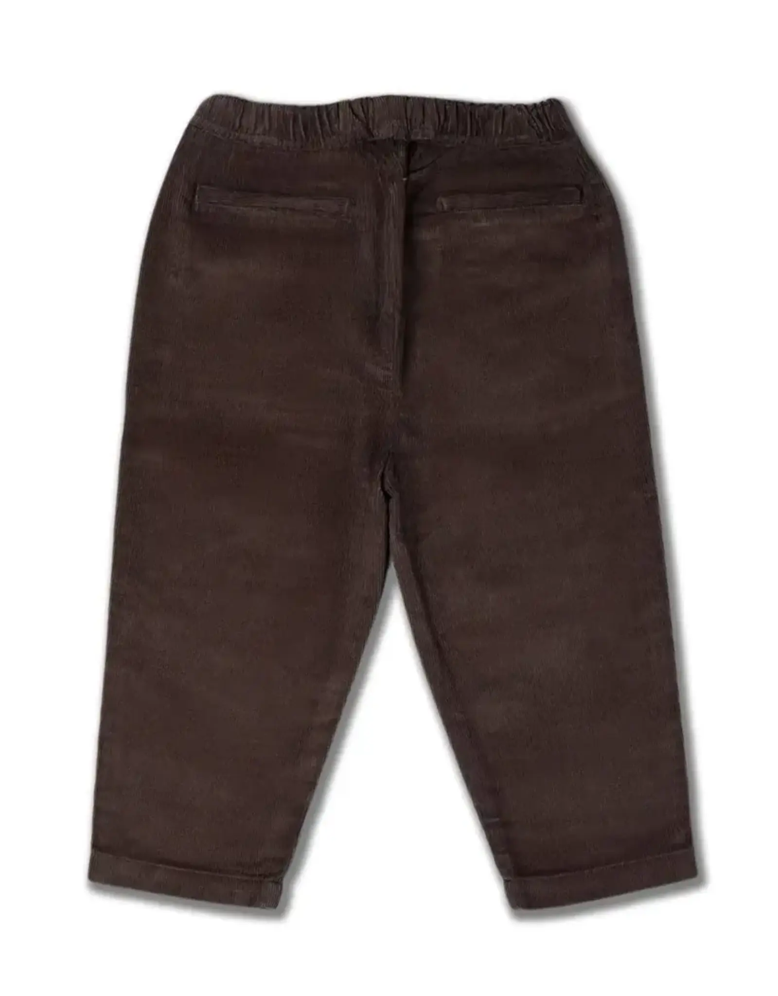 MakeMake Organics Dark Brown Organic Corduroy Pant