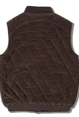 MakeMake Organics Sleeveless Quilted Corduroy Jacket