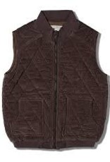 MakeMake Organics Sleeveless Quilted Corduroy Jacket