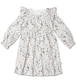 MakeMake Organics Garden Ruffle Dress w/Bloomer