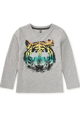 Tea Star Foil Tiger Graphic Tee