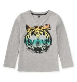 Tea Star Foil Tiger Graphic Tee