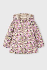 Mayoral Tapicoa Reversible Girls Coat with Hood