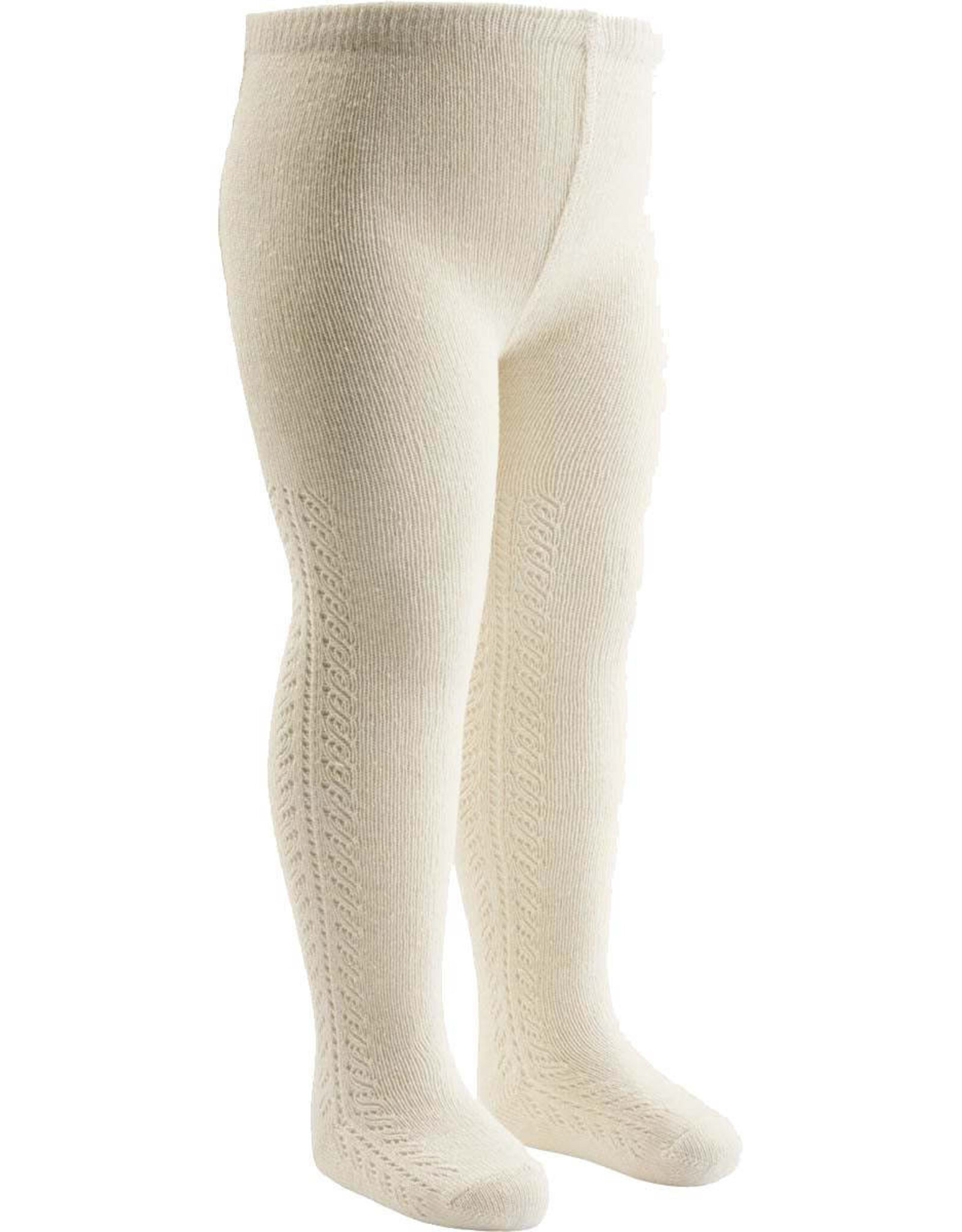 Green Cotton Lace Stockings